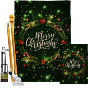 House Flag Christmas FK130300 B