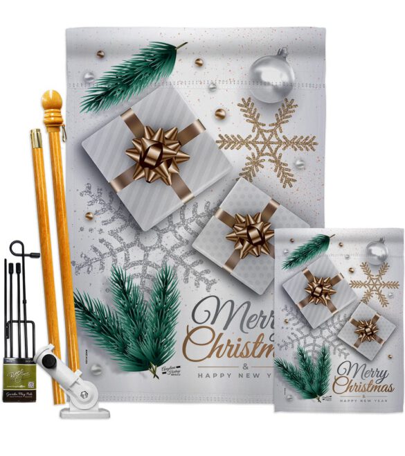 Christmas Presents - Christmas Winter Vertical Impressions Decorative Flags HG137280 Made In USA - Image 6