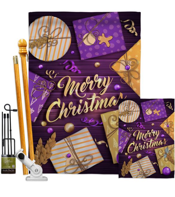 Christmas Gifts - Christmas Winter Vertical Impressions Decorative Flags HG192265 Made In USA - Image 6