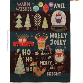 House Flag Christmas H114253 B