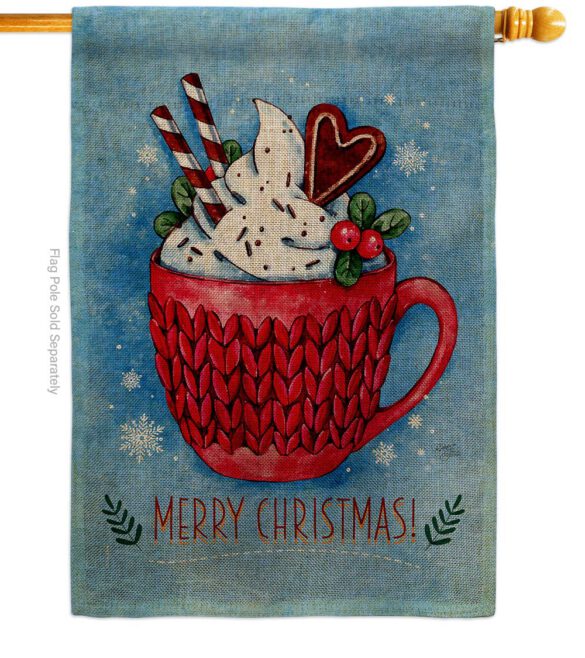 Christmas Coco - Christmas Winter Vertical Impressions Decorative Flags HG114256 Made In USA - Image 14