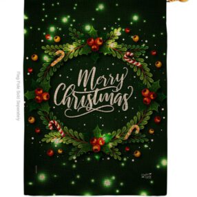 House Flag Christmas H130300 B