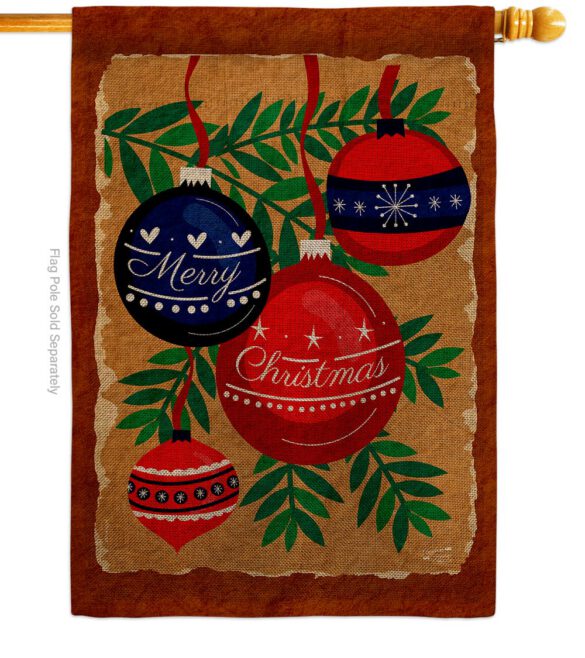 Christmas Ornaments - Christmas Winter Vertical Impressions Decorative Flags HG137635 Made In USA - Image 14