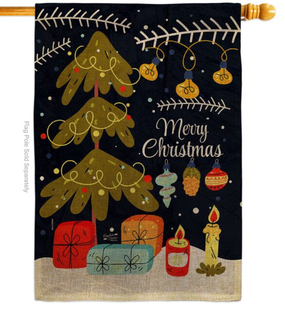 Christmas Vibes - Christmas Winter Vertical Impressions Decorative Flags HG137644 Made In USA - Image 14