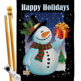 House Flag Christmas HS114080