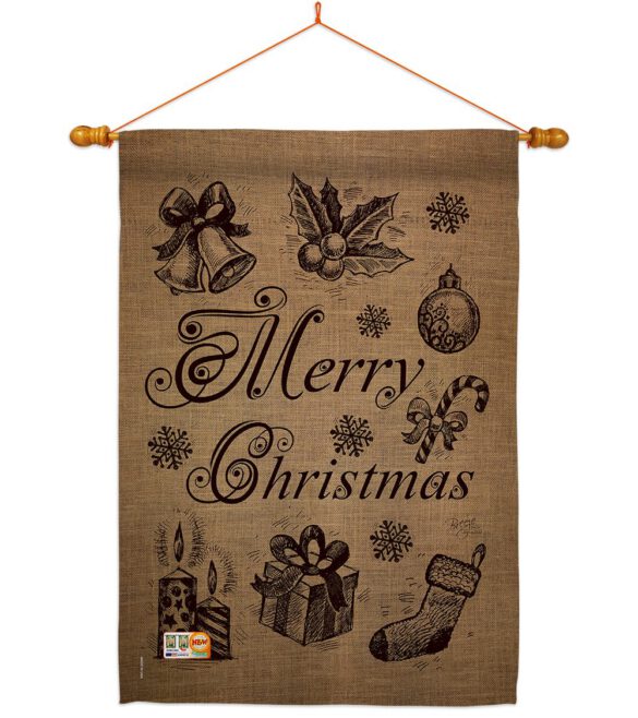 Favorite Things - Christmas Winter Vertical Impressions Decorative Flags HG114107 Made In USA - Image 14