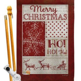 House Flag Christmas HS114171