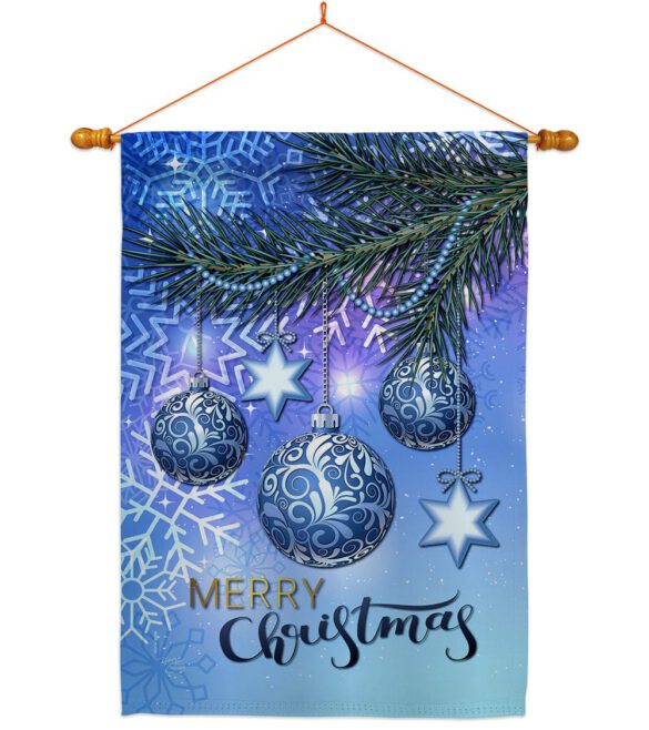 Christmas Ornament - Christmas Winter Vertical Impressions Decorative Flags HG114237 Made In USA - Image 10