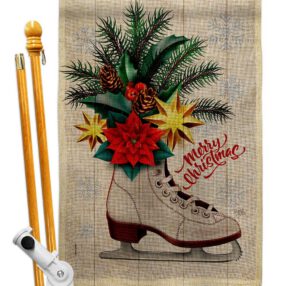 House Flag Christmas HS114245 B