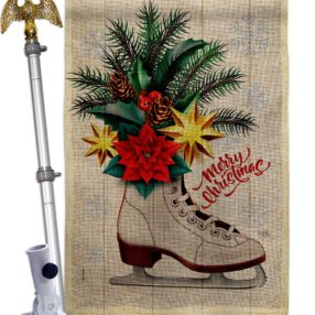 House Flag Christmas HS114245 B 02