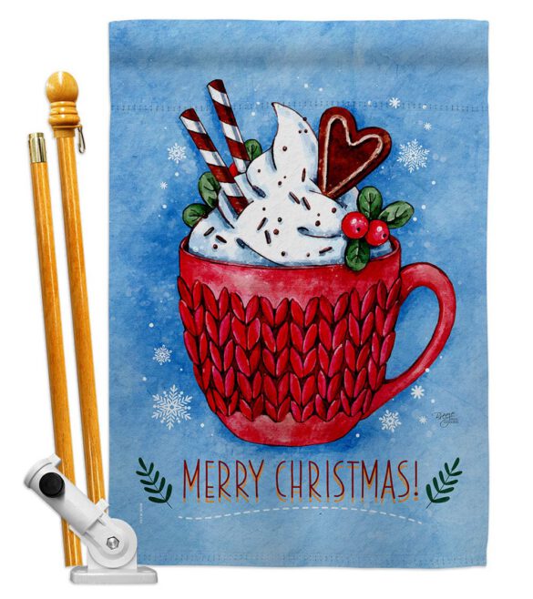 Christmas Coco - Christmas Winter Vertical Impressions Decorative Flags HG114256 Made In USA - Image 5