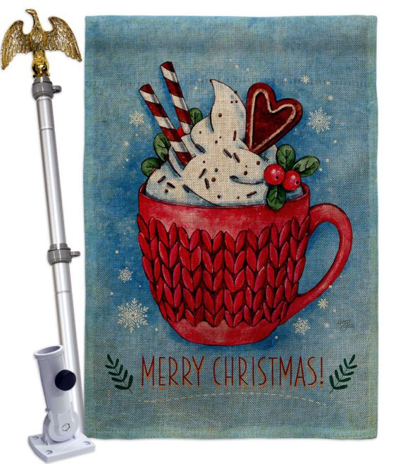 Christmas Coco - Christmas Winter Vertical Impressions Decorative Flags HG114256 Made In USA - Image 23