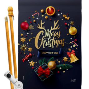 House Flag Christmas HS137286