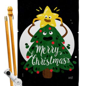 House Flag Christmas HS137615