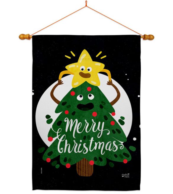 Christmas Buddy - Christmas Winter Vertical Impressions Decorative Flags HG137615 Made In USA - Image 12