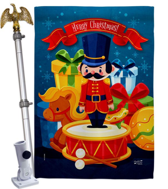 Christmas Toys - Christmas Winter Vertical Impressions Decorative Flags HG137624 Made In USA - Image 11
