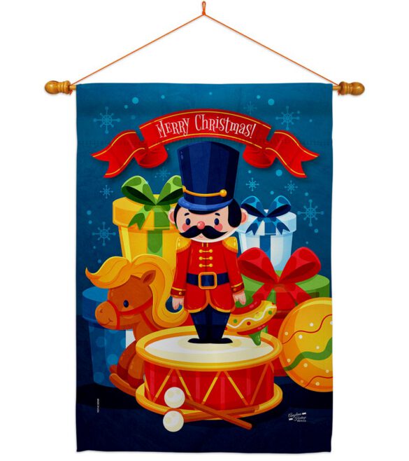 Christmas Toys - Christmas Winter Vertical Impressions Decorative Flags HG137624 Made In USA - Image 12