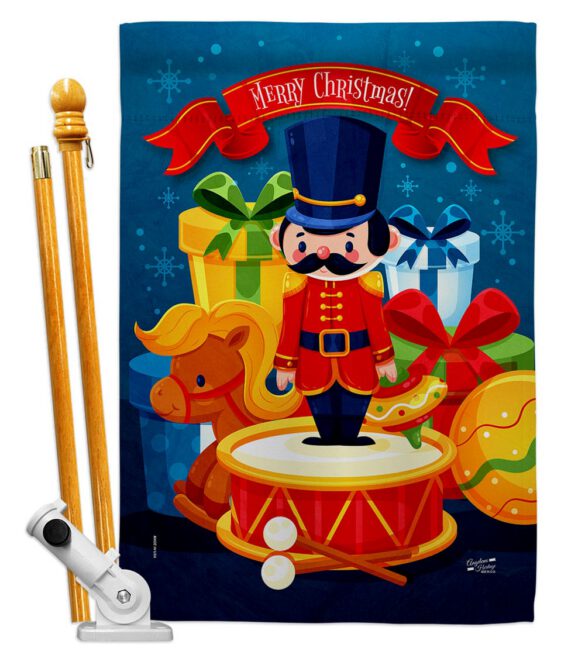Christmas Toys - Christmas Winter Vertical Impressions Decorative Flags HG137624 Made In USA - Image 5