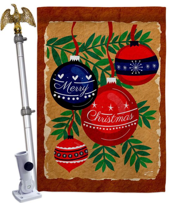 Christmas Ornaments - Christmas Winter Vertical Impressions Decorative Flags HG137635 Made In USA - Image 11