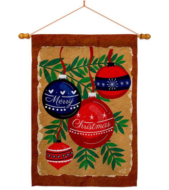 Christmas Ornaments - Christmas Winter Vertical Impressions Decorative Flags HG137635 Made In USA - Image 12