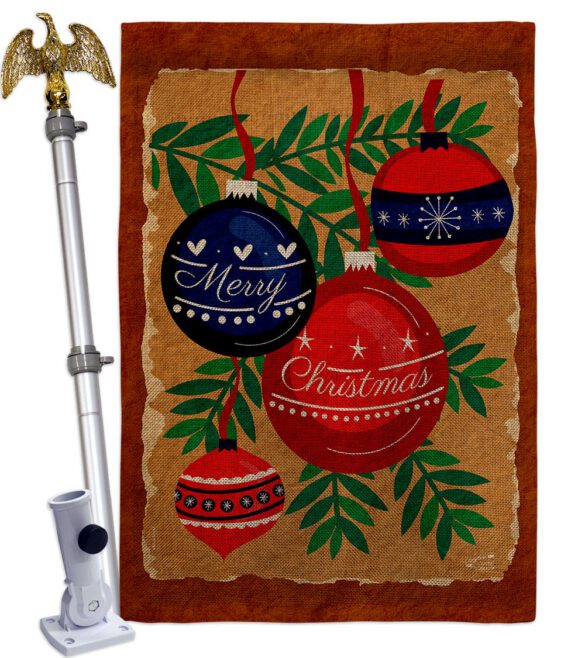 Christmas Ornaments - Christmas Winter Vertical Impressions Decorative Flags HG137635 Made In USA - Image 23