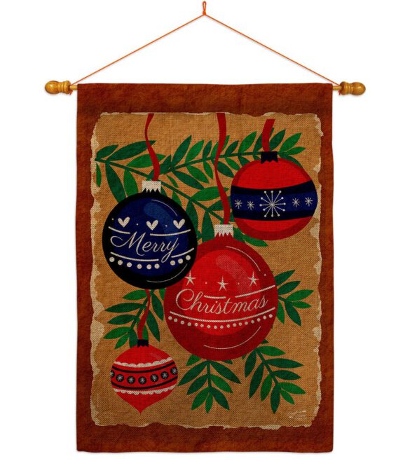 Christmas Ornaments - Christmas Winter Vertical Impressions Decorative Flags HG137635 Made In USA - Image 24