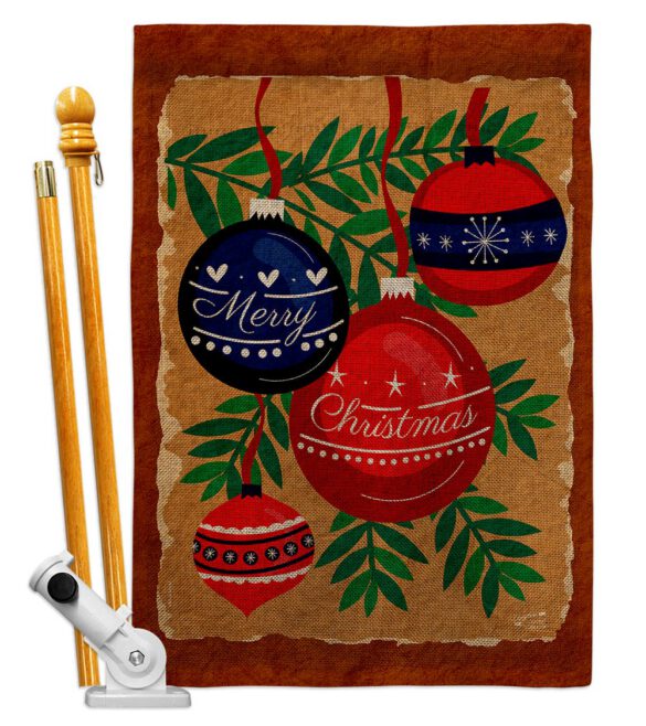 Christmas Ornaments - Christmas Winter Vertical Impressions Decorative Flags HG137635 Made In USA - Image 17