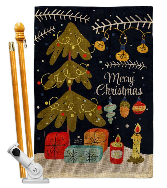 Christmas Vibes - Christmas Winter Vertical Impressions Decorative Flags HG137644 Made In USA - Image 17