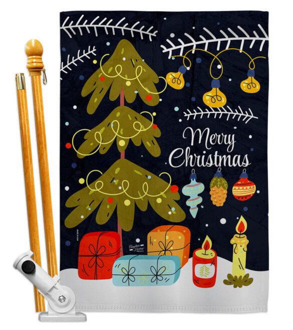 Christmas Vibes - Christmas Winter Vertical Impressions Decorative Flags HG137644 Made In USA - Image 5