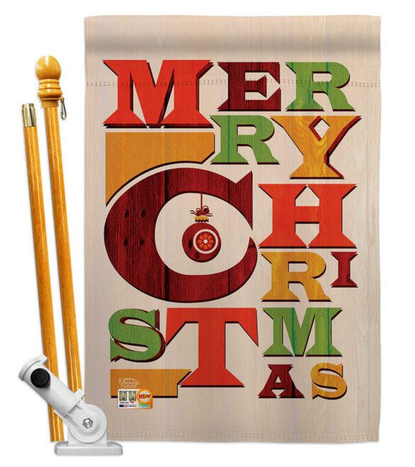 Fabulous Christmas - Christmas Winter Vertical Impressions Decorative Flags HG191050 Made In USA - Image 5