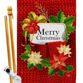 House Flag Christmas HS192225