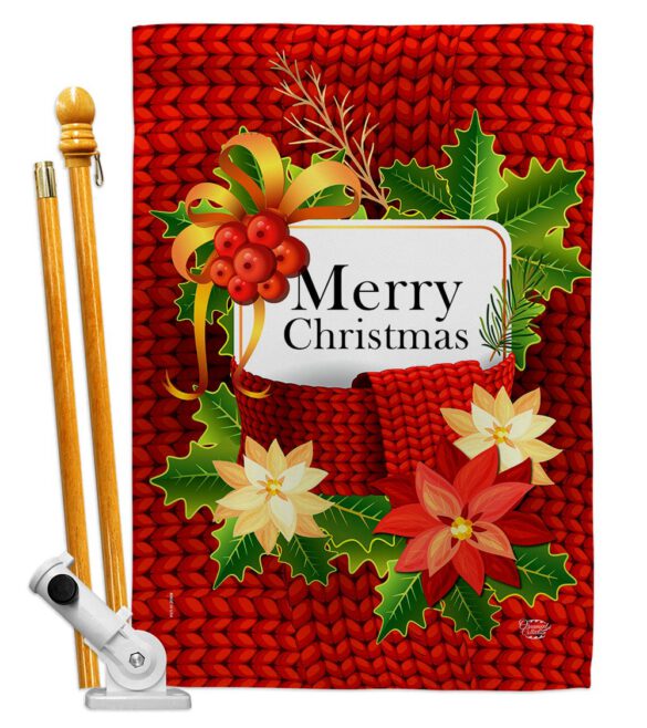 Christmas Sweater - Christmas Winter Vertical Impressions Decorative Flags HG192225 Made In USA - Image 5