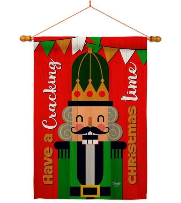 Cracking Christmas - Christmas Winter Vertical Impressions Decorative Flags HG192259 Made In USA - Image 10