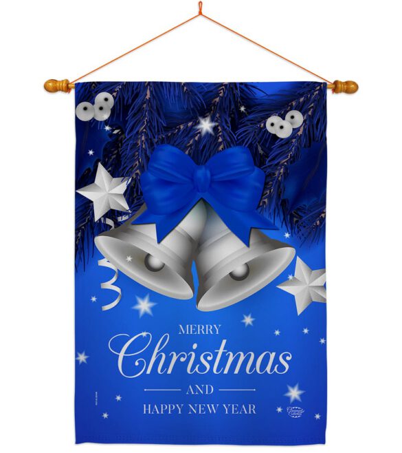 Christmas Bells - Christmas Winter Vertical Impressions Decorative Flags HG192263 Made In USA - Image 10