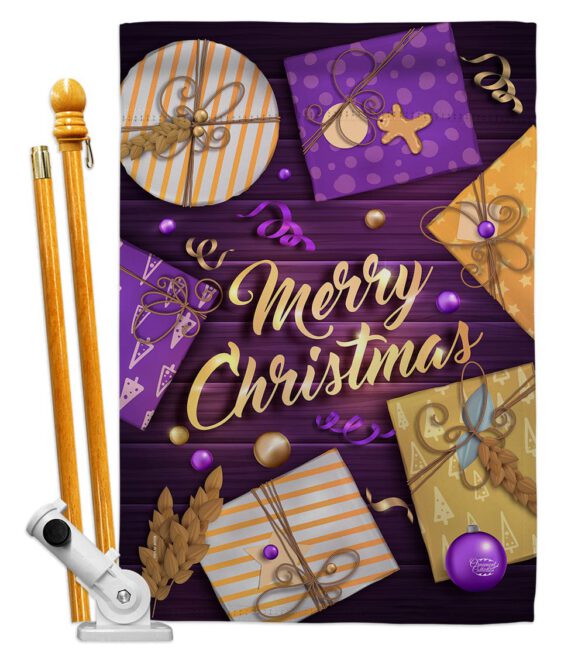 Christmas Gifts - Christmas Winter Vertical Impressions Decorative Flags HG192265 Made In USA - Image 5