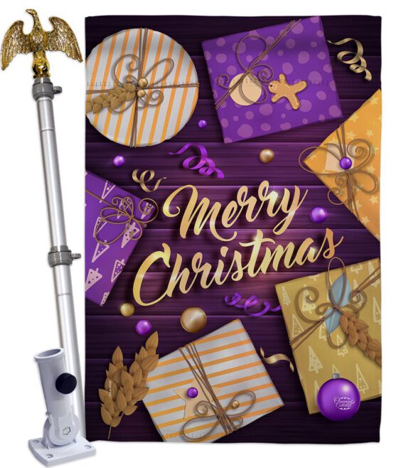 Christmas Gifts - Christmas Winter Vertical Impressions Decorative Flags HG192265 Made In USA - Image 9