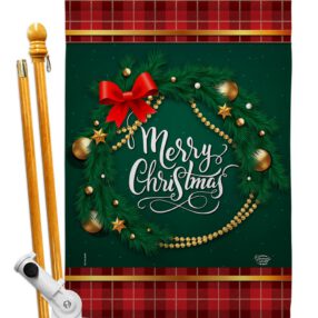 House Flag Christmas HS192269