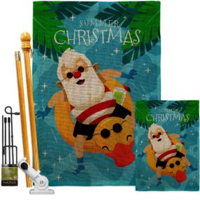 House Flag Christmas In July FK190075 B