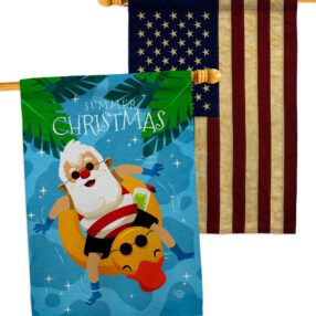 House Flag Christmas In July HP190075AA