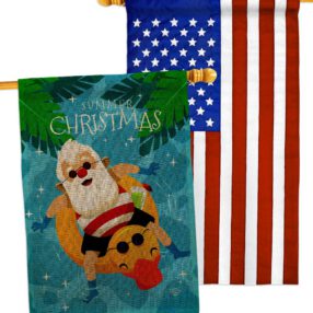 House Flag Christmas In July HP190075AB B