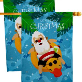 House Flag Christmas In July HP190075AE