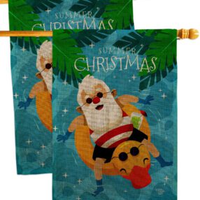 House Flag Christmas In July HP190075AE B