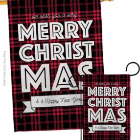 House Flag Christmas S114224