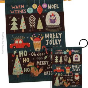 House Flag Christmas S114253 B