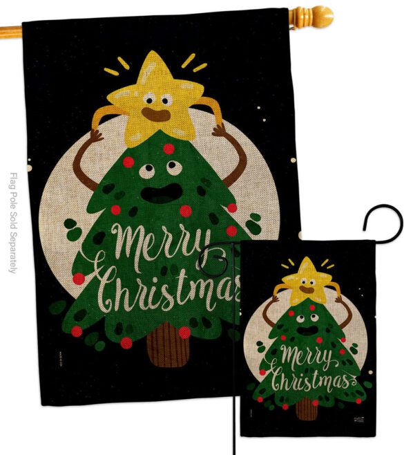 Christmas Buddy - Christmas Winter Vertical Impressions Decorative Flags HG137615 Made In USA - Image 15