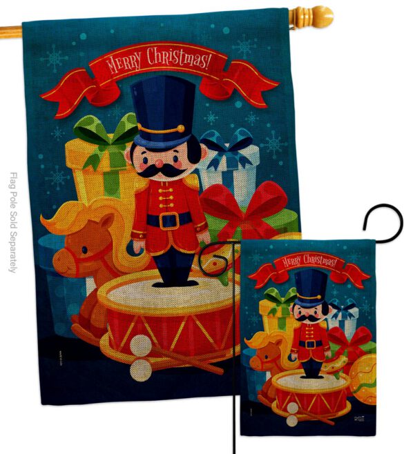 Christmas Toys - Christmas Winter Vertical Impressions Decorative Flags HG137624 Made In USA - Image 15