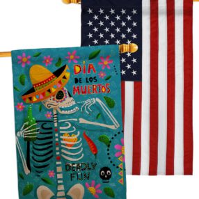House Flag Day of Dead HP120072AC 1ba716bf e9d8 49b7 85e5 7cfd58037c93