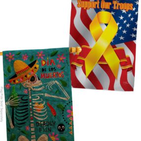 House Flag Day of Dead HP120072AF B