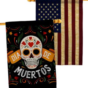 House Flag Day of Dead HP120073AA