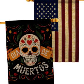House Flag Day of Dead HP120073AA B